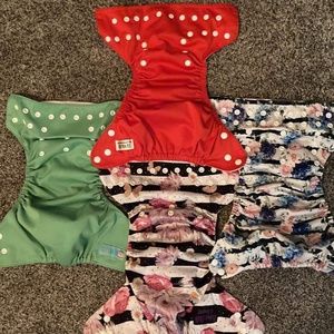 Pocket Cloth Diaper Bundle